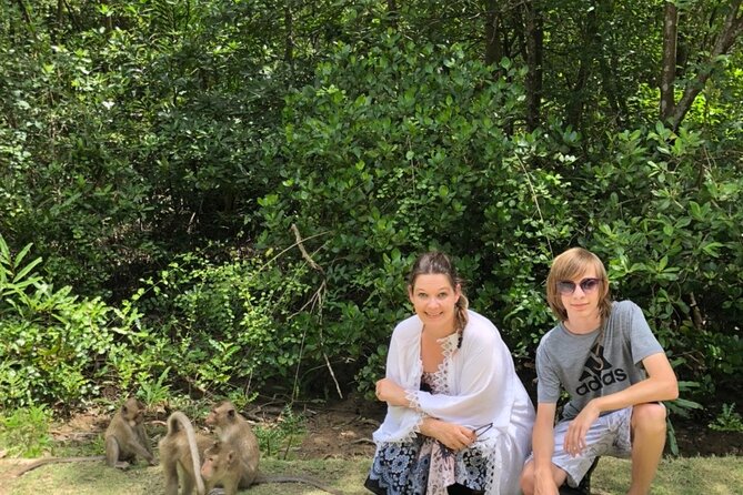 1-Day Can Gio Island-Mangrove Biosphere Reserve-Trekking - Monkey Island: playful behavior, and a reminder to stay respectful