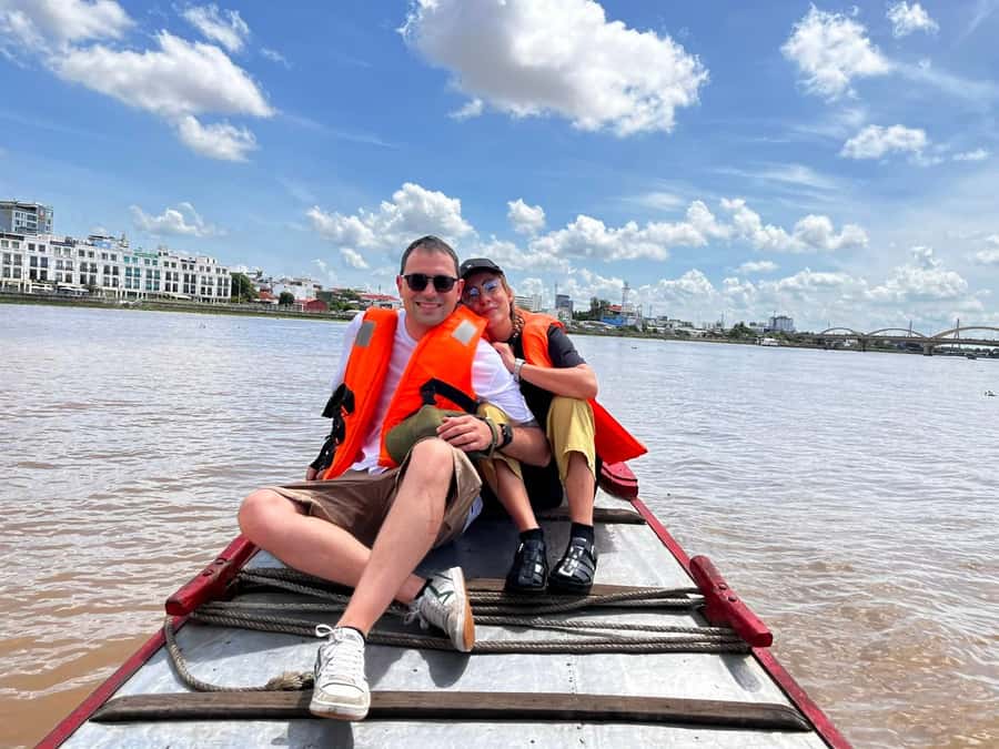 1 Day Mekong Tour: Cai Rang Floating Market & MyTho-Ben Tre - Coconut candy, honey tea, and pineapple peeled right onboard