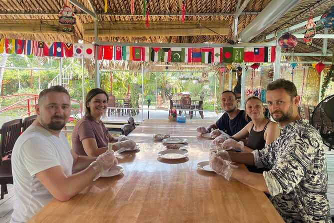 3D2N Mekong Delta Tour: Cycling – Kayaking – Floating Market - Sunrise cycling through rice fields and kayaking on small Mekong waterways