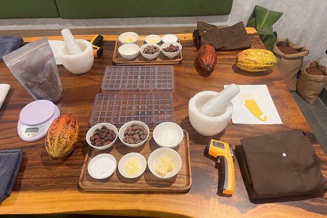 Bean to bar Chocolate Workshop in Ho Chi Minh City - Husking your own cacao beans: the hands-on step most people remember