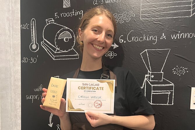 Bean to bar Chocolate Workshop in Ho Chi Minh City - The included drink: a small perk that makes the class feel complete