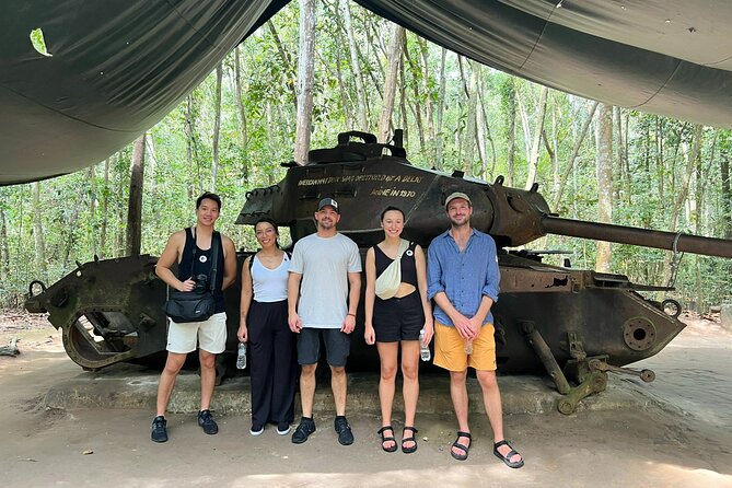 Ben Duoc 'Less-Crowded' Cu Chi Tunnels Half-Day Tour - Viet Cong food tasting and the Hoang Cam underground kitchen