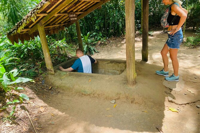 Ben Duoc 'Less-Crowded' Cu Chi Tunnels Half-Day Tour - The craft stop: support, but watch the pricing