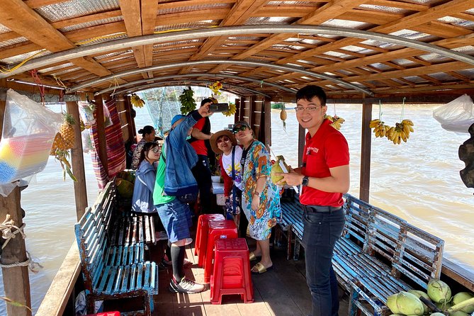 Cai Be Mekong Delta Tour: Cooking Class, Cycling & Craft Villages - Stop 1 in Cai Be: Tien River Floating-Market Remnants and the Real Context