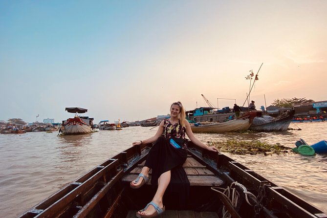 Cai Rang floating market, Cacao & hidden small canal - Sunrise on the Mekong River, Ninh Kieu Wharf to Can Tho waters