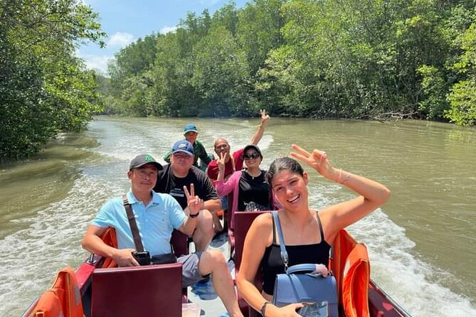 Can Gio Mangrove Forest 1 day tour - The speed jungle boat ride to a war-era base: the climax of the day
