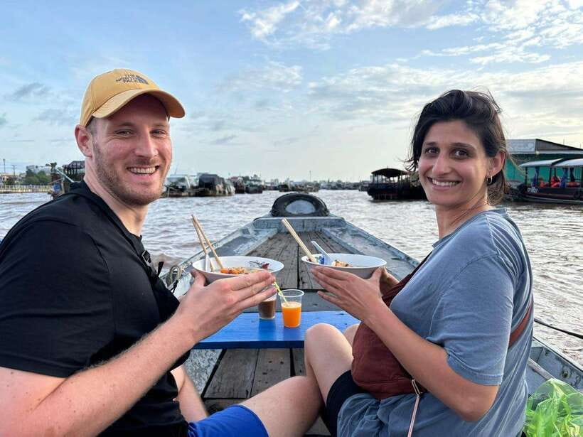 Can Tho: Floating Market, Canal, Cacao Farm & Mekong' Life - Rice noodle factory: from rice flour to dinner-ready noodles