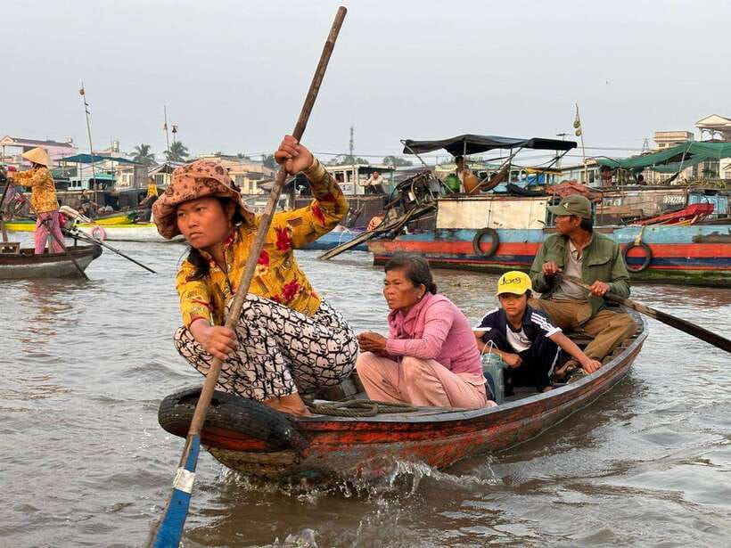 Can Tho: Floating Market, Canal, Cacao Farm & Mekong' Life - Water coconut canals, mangroves, and village paths