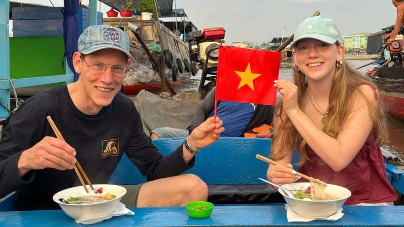 Can Tho: Floating Market explore local life, Mekong farm - 5:30 AM pickup and the ride to the river