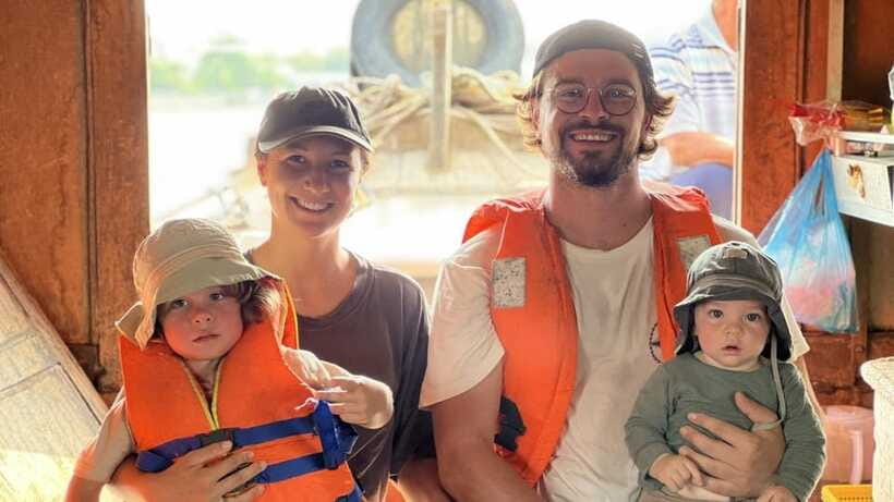 Can Tho: Floating Market explore local life, Mekong farm - Village walk: a short window into daily life