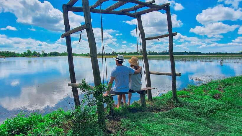 Can Tho: Floating Market & Lung Ngoc Hoang Nature Reserve - The noodle house stop, where you see food work happen