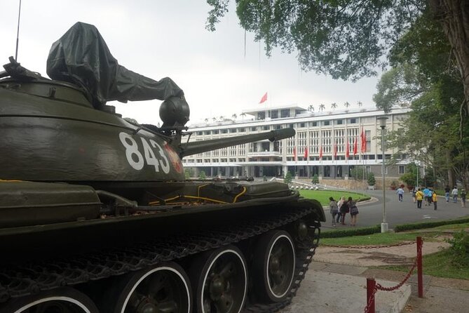 City explore combined with Food taste, Private tour on motorbike - Notre Dame Cathedral and Saigon Central Post Office: quick, iconic, and actually explained