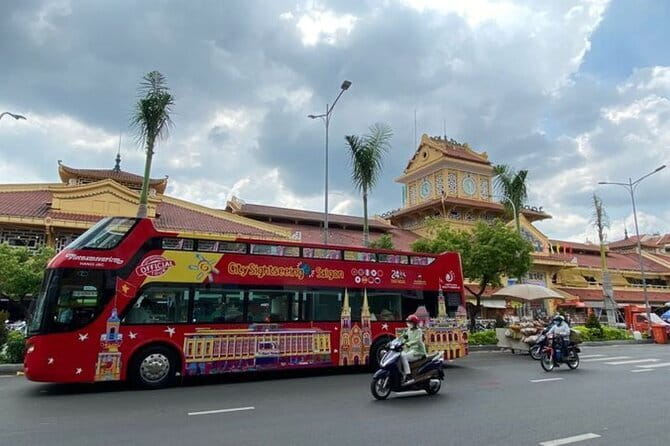 City Sightseeing Saigon Bus Tour - Red Route: Opera House, War Remnants, Ben Thanh, and the Cathedral Zone