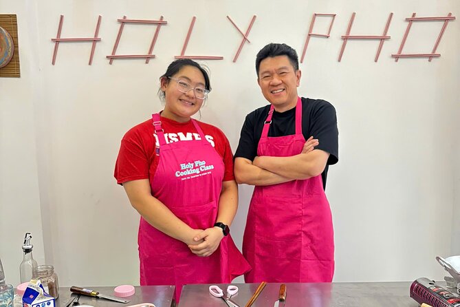 Cook 4 Local Vietnamese Dishes In Pink-themed Class & Market Tour - Food skills you can actually use later