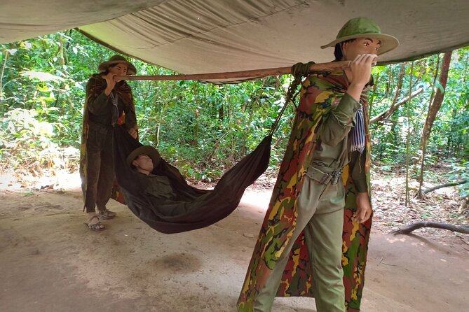 Cu Chi Tunnel Half Day Group Tour With Guide - AK47 practice and cassava sampling, the hands-on parts