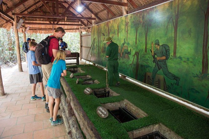 Cu Chi Tunnels and Mekong Delta 1 Day - Cu Chi Tunnels: the film, the tunnel crawl, and the food stop