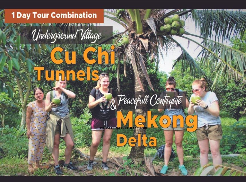 Cu Chi Tunnels and Mekong Delta Full Day Tour - Cu Chi Tunnels: crawling the underground maze