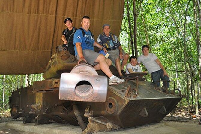 Cu Chi Tunnels Half Day Trip - Ben Dinh Tunnels Stop Two: recreated underground life, plus hands-on tasks