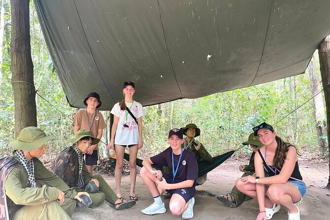 Cu Chi Tunnels Small Group Maximum 12 People From Ho Chi Minh - The Hoang Cam smokeless stove: tapioca that links food and survival