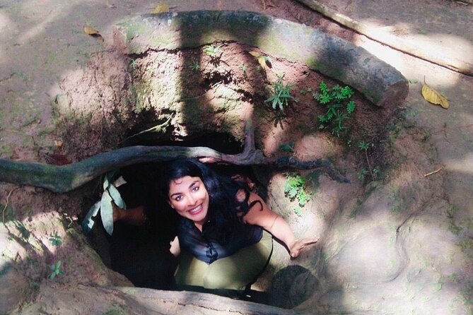 Cu Chi Tunnels tour In The Morning by DGT - Going underground at Cu Chi: cramped passages and “real-feeling” traps
