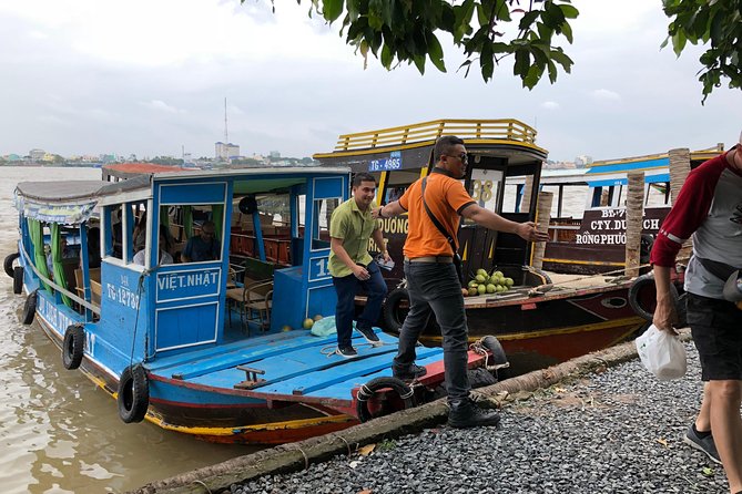 CuChi Tunnels&Mekong Delta-Boat,TukTuk,Coconut Village SmallGroup - Village Transport and Cultural Stops: Tuk Tuk, Coconut Treats, Music