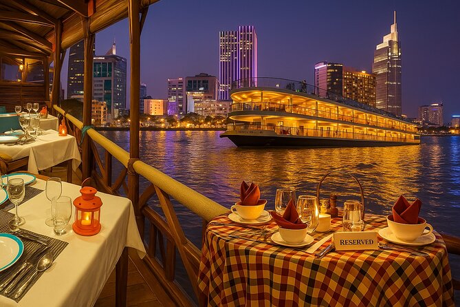 Dinner On Cruise In Ho Chi Minh City With Private Table - From hotel pickup to river lights, this cruise is built for an easy evening