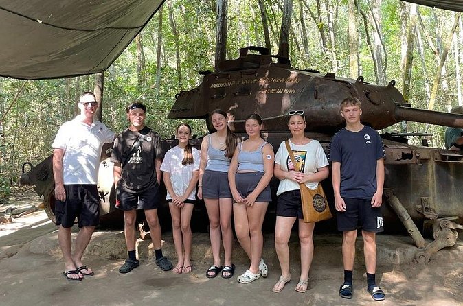 Explore Vietnams Wartime History with Cu Chi Tunnels Tour - Small Group Benefits: English-Speaking Guides Like Rachel, Mango, and Elly