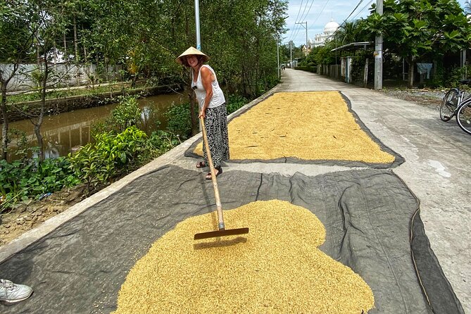 From Can Tho: Romantic 1 - 2D1N - Lò hủ tiếu Chín Của: a local rice noodle factory you can actually watch