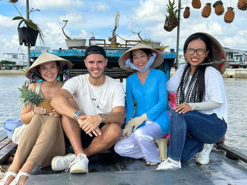 From HCM 1-day Cai Rang floating market local mekong village - Rice noodle and pho factory: the food you’ll remember later