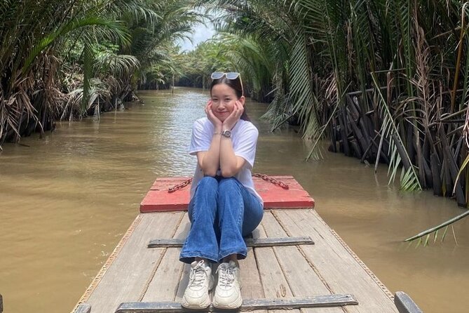 From HCM city: Private Mekong Delta - Ben Tre Full-Day Tour - Bicycle time in the fields and canal views on a sampan