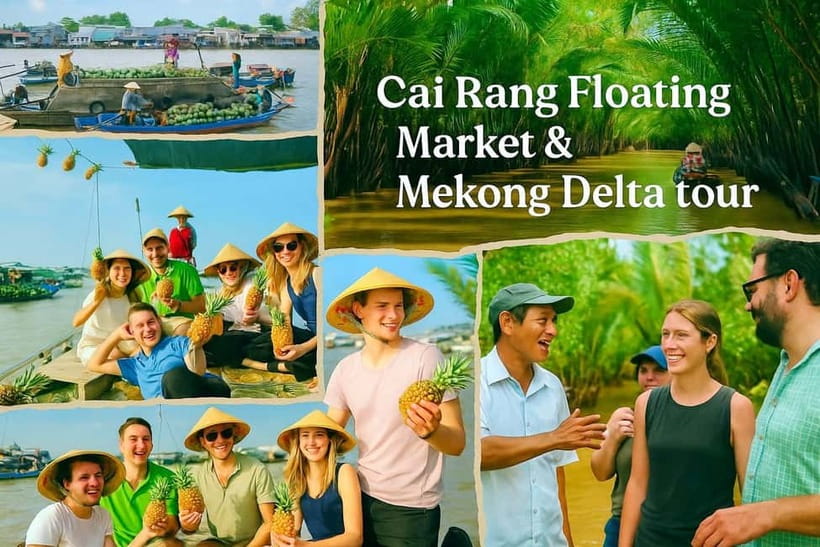 From HCMC: Cai Rang Floating Market & Mekong Delta Private - Shopping on boats, not just sightseeing
