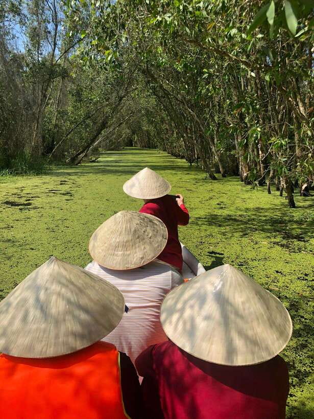From Ho Chi Minh City: Tan Lap Floating Village Eco Day Tour - District 1 pickup to Long An Province, the real logistics
