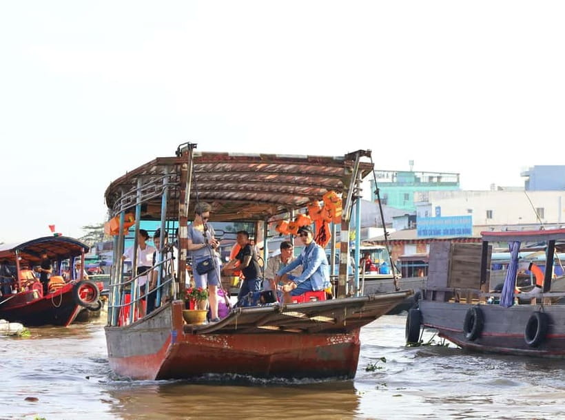 From Ho Chi Minh: Mekong &Cai Rang Floating Market 1 day - Arriving at Cai Rang: private boat, big market energy