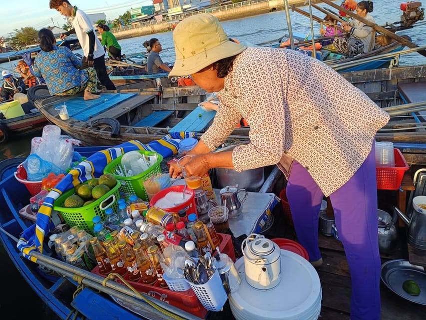From Ho Chi Minh: Mekong & Cai Rang Floating Market 2D1N - Thoi Son (Lan) Island: honey tea, folk music, and village paths