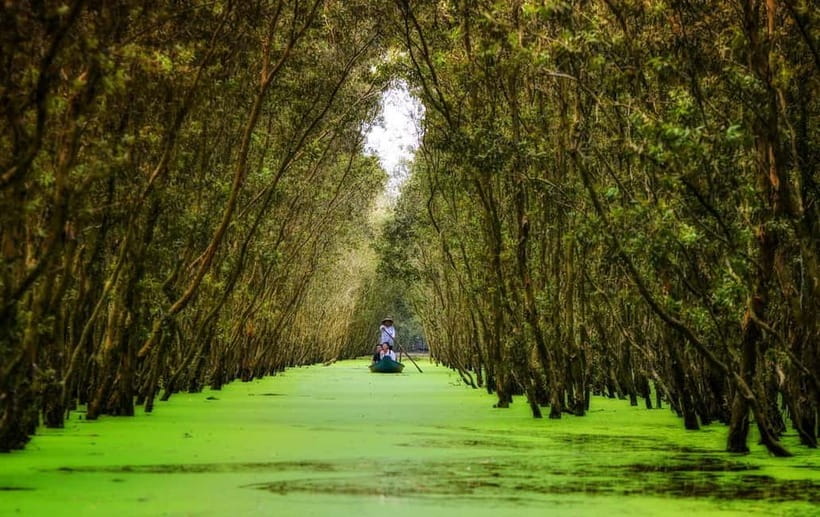 From Ho Chi Minh: Mekong Delta 3-day w Tra Su Forest - Day 1 afternoon: boats, village bike time, and a Chau Đốc night
