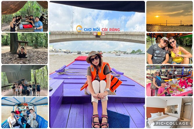 From Ho Chi Minh: Mekong Delta Can Tho Floating Market 2-Day Tour - Bike through the village and meet locals at human speed