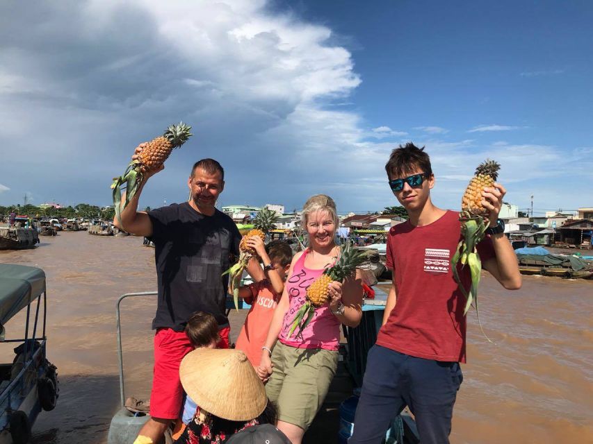 From Ho Chi Minh: Three-Day Mekong Delta Tour - Day 3 Cai Rang Floating Market, Vinh Trang Pagoda, then back to Ho Chi Minh City