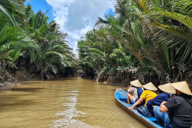 Half Day Dusk on the Mekong -Sunset in Paradise - Coconut Island in Ben Tre: Village Walk, Candy Lessons, and Crafts