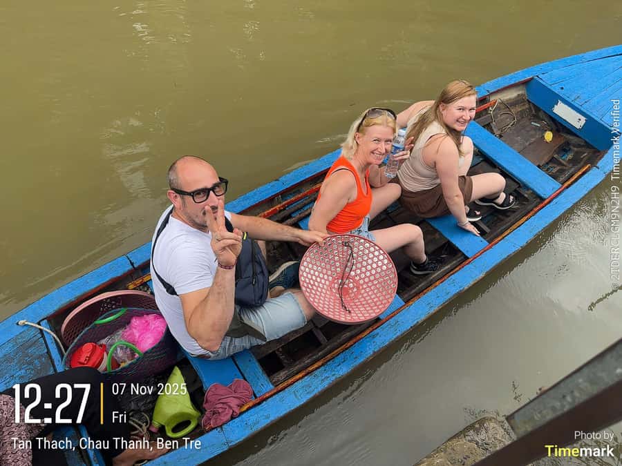 HCM: Authentic Mekong Delta - Boat, TukTuk, Khot Cake Making - A One-Day Mekong Delta Circuit That Actually Feels Like Mekong Life