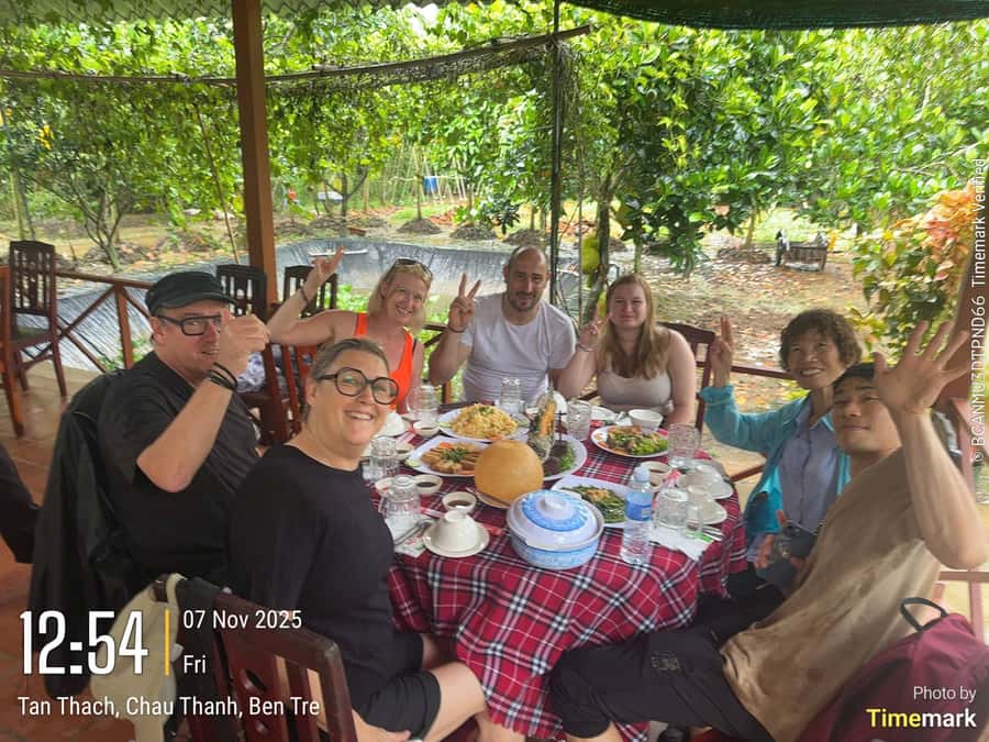 HCM: Authentic Mekong Delta - Boat, TukTuk, Khot Cake Making - Arts and Crafts Market on the Mekong River: Shopping, If You Want It