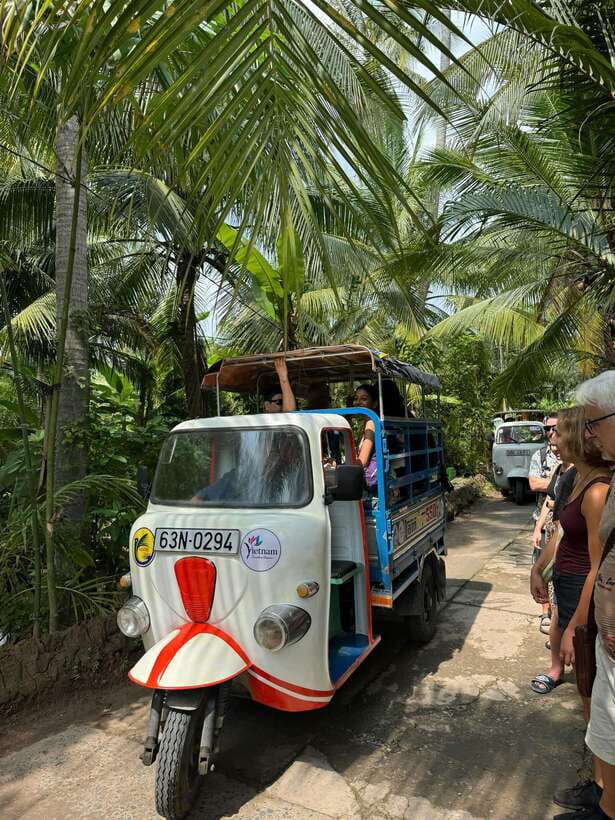 HCM: Mekong Delta Islands Boat & Tuk-Tuk Tour with Tastings - Tien Giang Province: tea, walking, and the feeling of local pace