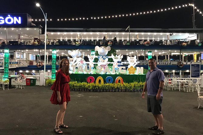 Ho Chi Minh City by Night - Dinner on River Junk - Dinner cruise on the Saigon River, with music and night views