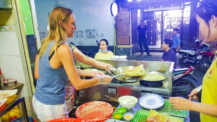 Ho Chi Minh City: Private Street Food Motorbike Tour - District 5: Coconut Ice Cream in the Moment, Plus City Views From the Bike