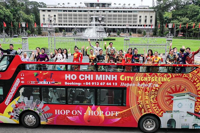 Ho Chi Minh City Tour and Independence Palace Ticket 2 in 1 - The Double-Decker Hop-On Hop-Off Loop: See Saigon Without Overthinking