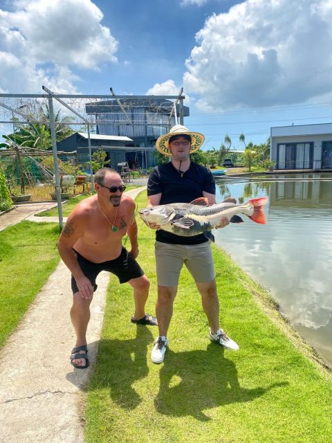 Ho Chi Minh: Giant Monster Fishing Day Tour - The fishing park size, and why it matters