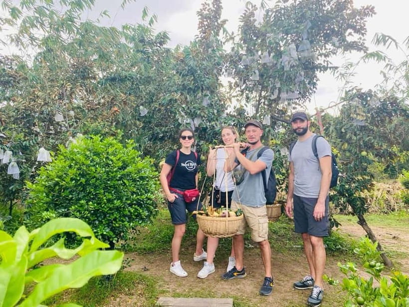 Ho Chi Minh: Group Cai Rang Floating Market 1 Day Tour - Hu Tieu workshop and pineapple peeled on the boat