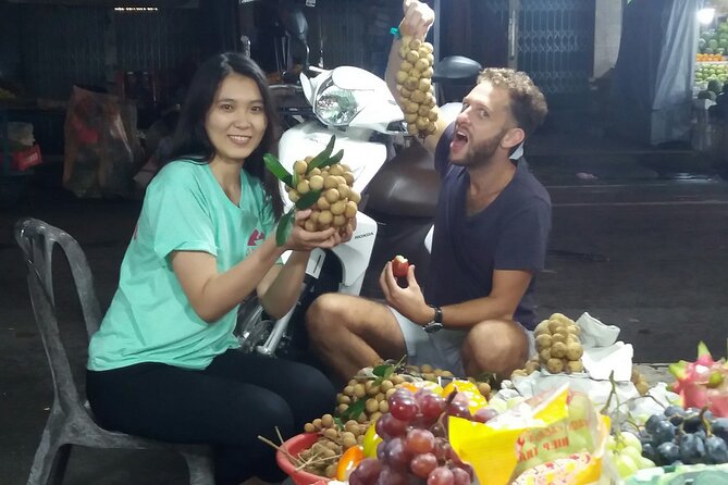 Ho Chi Minh - Vietnamese Vegan Food Experience By Scooter - Lantern Street: photos, atmosphere, and the fun part of the in-between