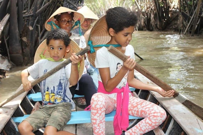 Hochiminh: Best tour Mekong Delta 1 Day - Unicorn and Coconut Island: Boats, Performances, and the Caution Flag