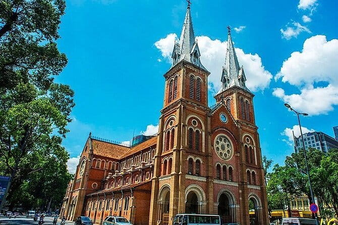 Jeep tour Sai Gon Private half day culture and history tour - Bitexco and Landmark 81 river views, then a temple for worship culture