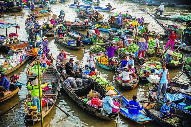 Luxury Mekong Delta Floating Market small Group 2 Days 1 Night - Tien River Cruising: the easiest way to see real river Vietnam